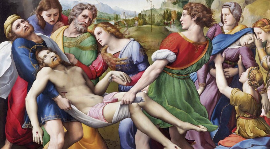 Il Dipinto del giorno: il Trasporto di Cristo di&nbsp;Raffaello