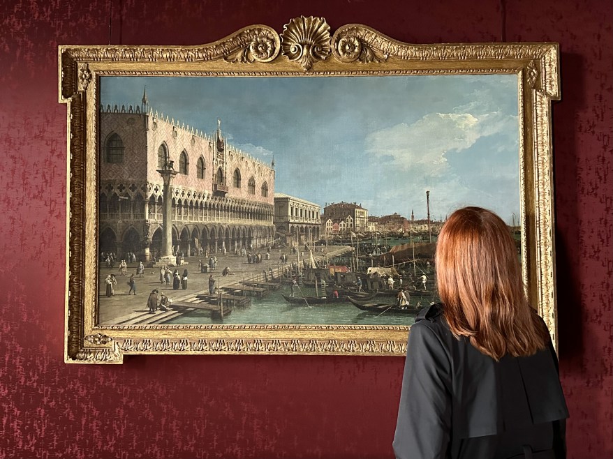 Il capolavoro di Canaletto ospite illustre a Palazzo&nbsp;Ducale