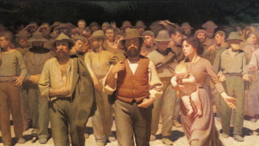 Il Dipinto del giorno: il Quarto stato di Pellizza da Volpedo