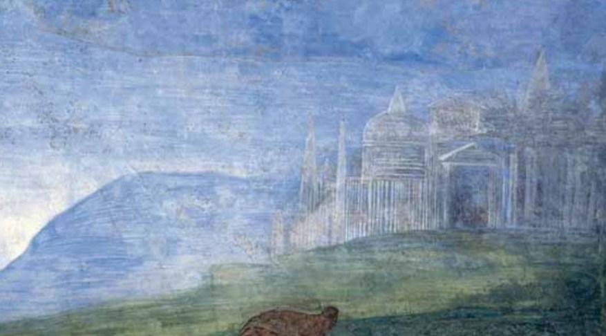 La città di Damasco nella Conversione di&nbsp;Saulo