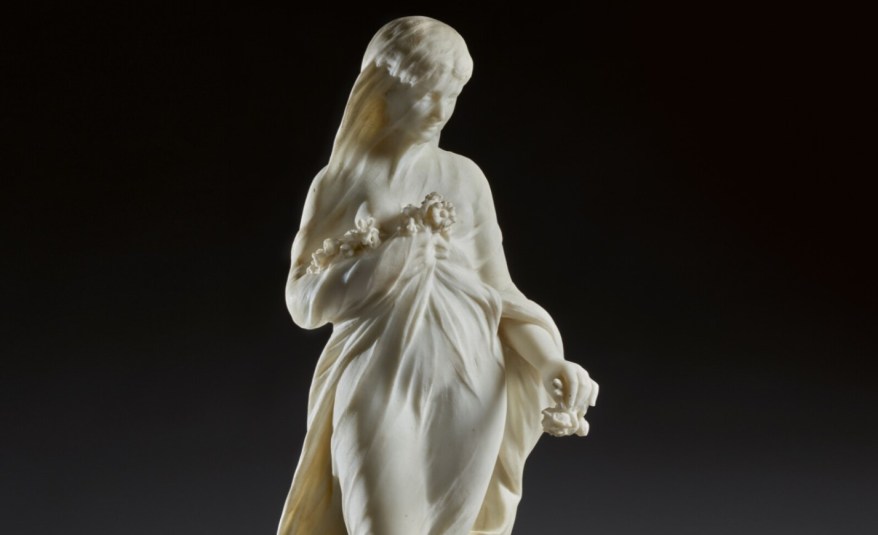 La Scultura del giorno: la Vergine Vestale velata di&nbsp;Andreoni