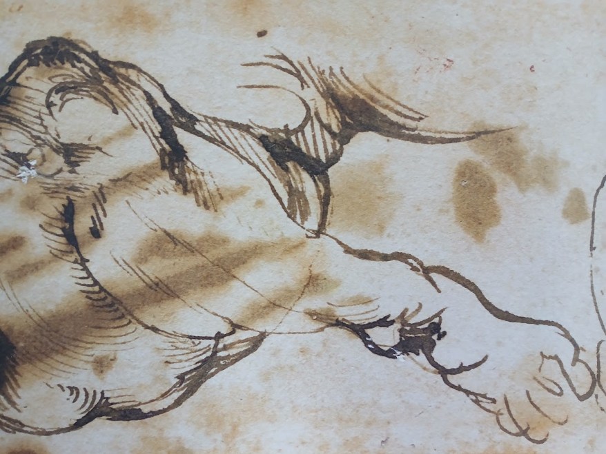 La gamba di Gesù Bambino: lo studio per il Tondo&nbsp;Doni