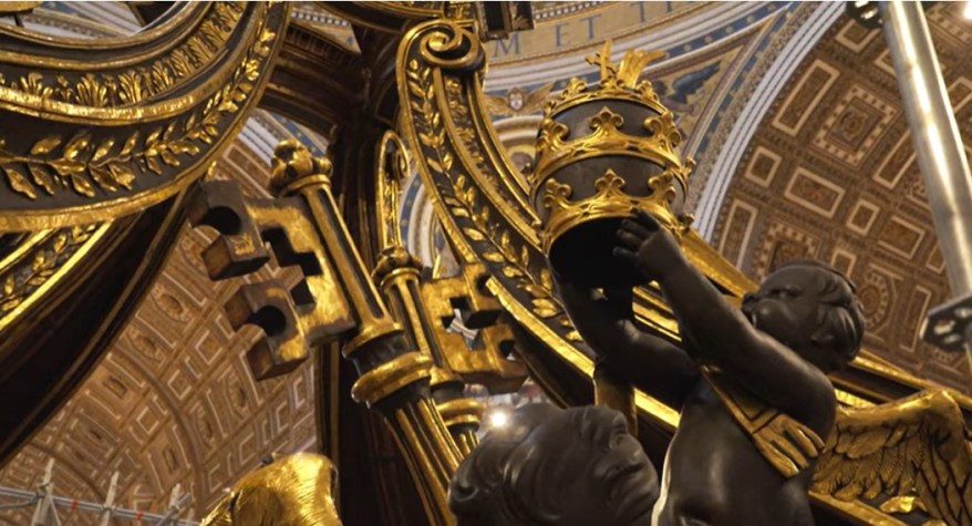 Basilica di San Pietro: ultimato il restauro del Baldacchino e della Cattedra del&nbsp;Bernini