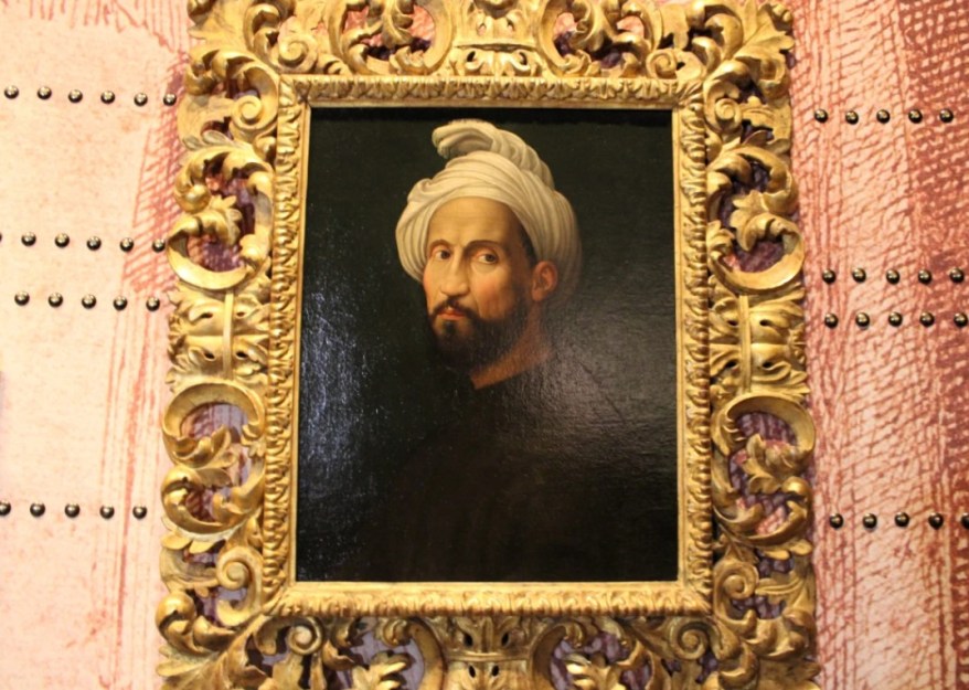 Il ritratto che mi fece il Bugiardini, col&nbsp;turbante