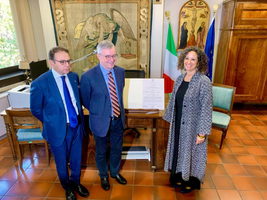 Alessandro Barbero: conferito il diploma honoris causa dall’Archivio di Stato di Firenze 
