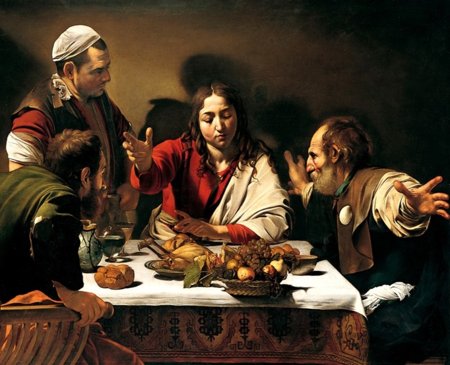 Il Dipinto del giorno: la Cena in Emmaus di&nbsp;Caravaggio