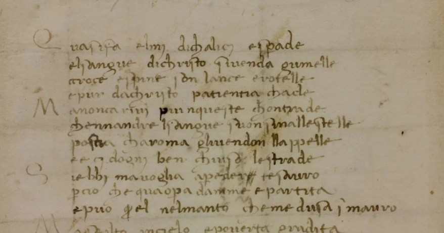 Qua si fa elmi di calici e&nbsp;spade