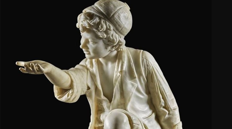 La Scultura del giorno: il Ragazzo Accovacciato di Enrico&nbsp;Ferrarini