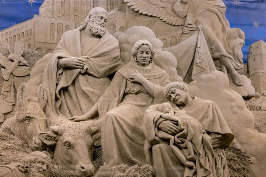Le Opere del Natale: il Presepe di Sabbia di&nbsp;Jesolo