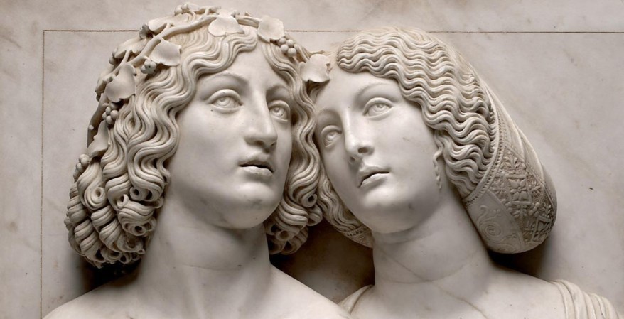 La Scultura del giorno: la Giovane Coppia di&nbsp;Lombardo