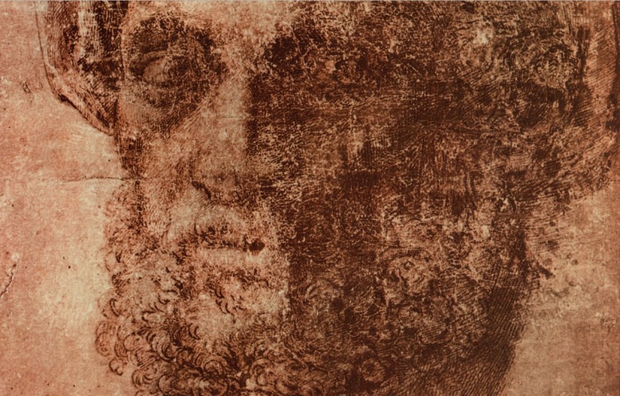 Il vizio, la virtù e i versi che accompagnavano il disegno del&nbsp;Crocifisso