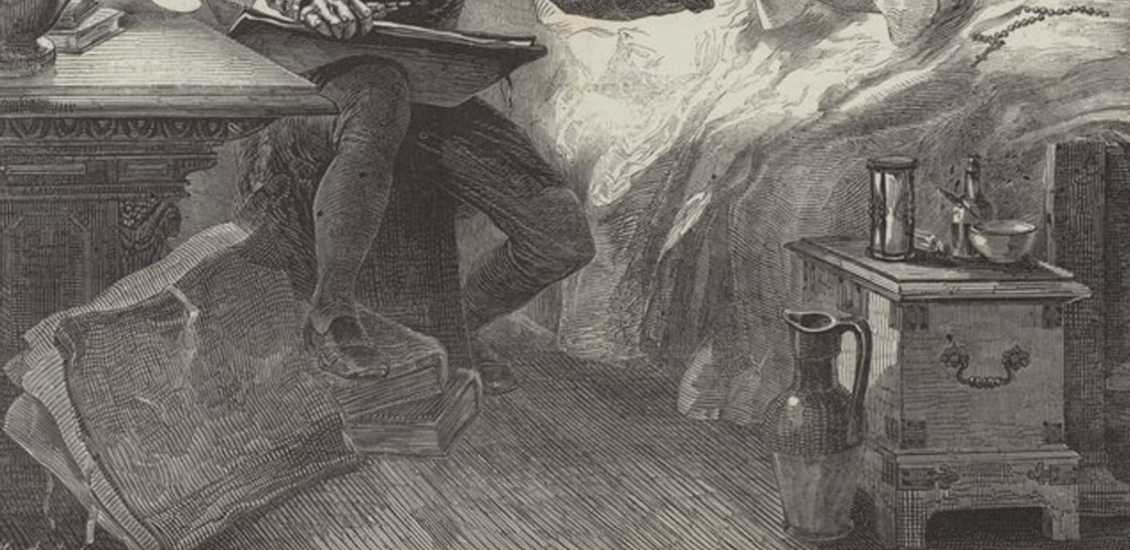 🇮🇹In occasione dei 550 anni dalla mia nascita, vi propongo una bellissima incisione che mi raffigura mentre mi prendo cura del mio assistente e carissimo amico Urbino oramai molto malato...
🇬🇧On the occasion of the 550th anniversary of my birth, I propose you a beautiful engraving that depicts me while I take care of my assistant and dear friend Urbino who is now very ill..