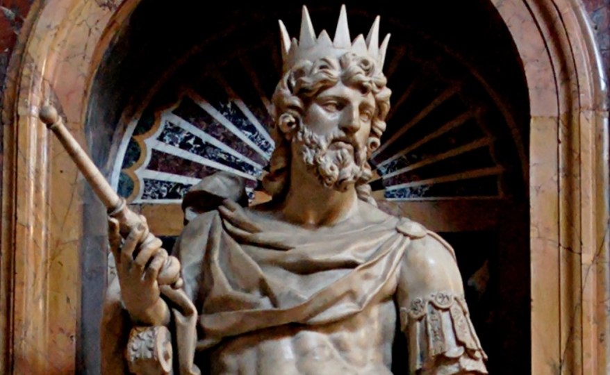 La Scultura del giorno: Re David di&nbsp;Cordier