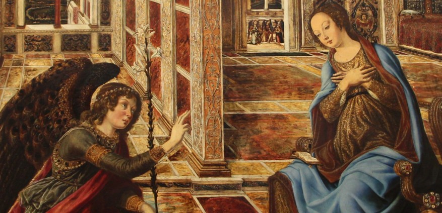 25 marzo: l’Annunciazione del Pollaiolo ricca di&nbsp;simbologie