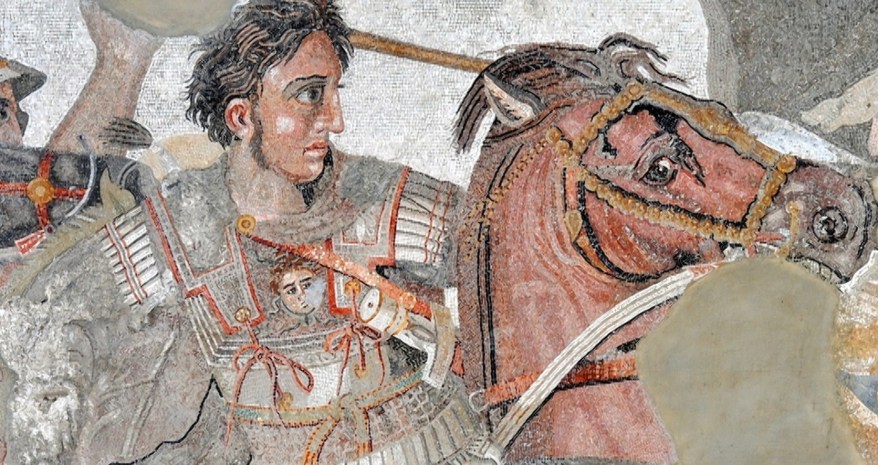 Il volto di Alessandro: il restauro del mosaico di Alessandro e Dario in prima&nbsp;TV