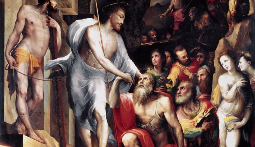 Le opere del Sabato Santo con la discesa di Cristo agli&nbsp;Inferi