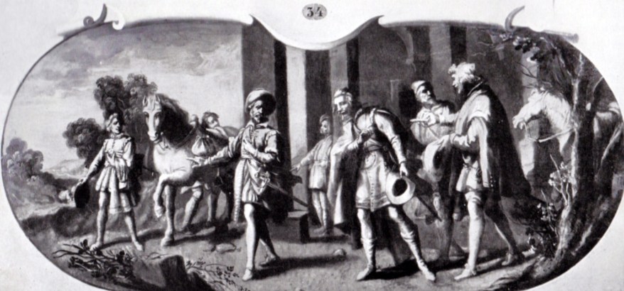 Michelangelo 550: mi rifiuto di tornare a Roma nel dipinto monocromo del Vignali