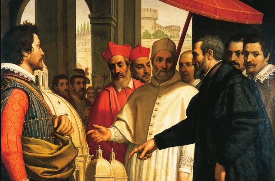 Michelangelo 550: presentando il modello di San Pietro a Pio IV e l’errore del Passignano