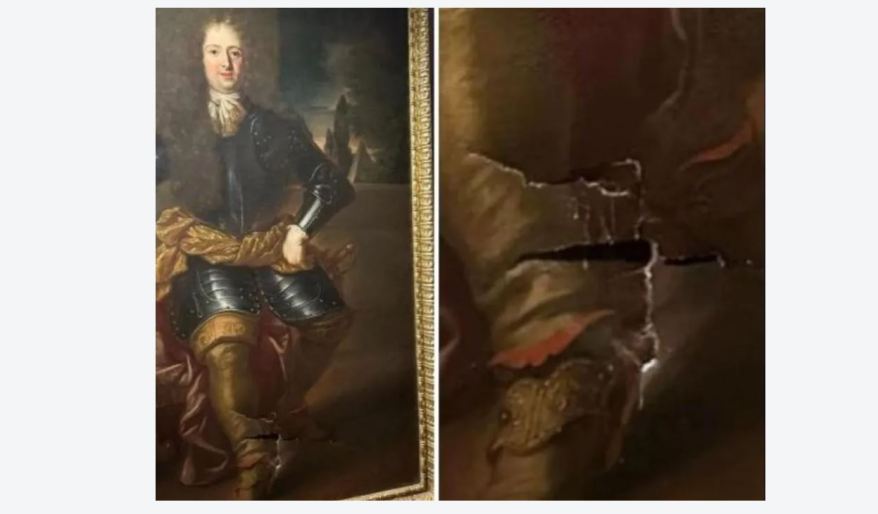 Incidente agli Uffizi: squarciato dipinto seicentesco del&nbsp;Nicoletto