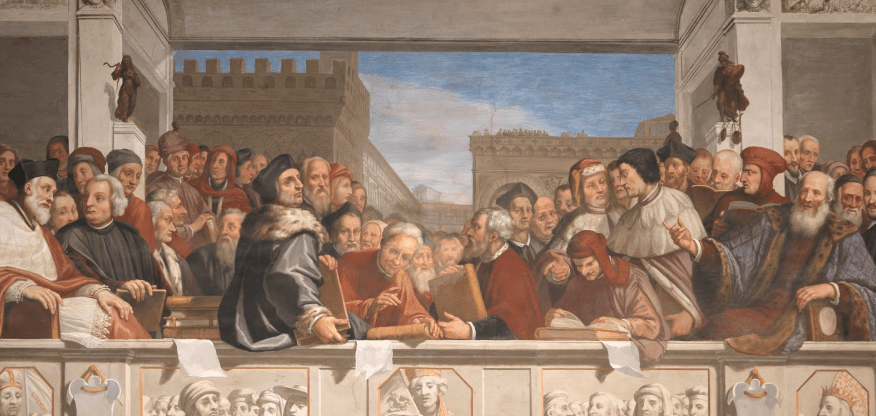 Gli Umanisti, gli Storici, Legisti e Oratori a Casa&nbsp;Buonarroti