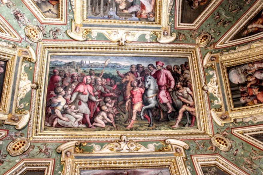 Cosimo il Vecchio torna a prendere il potere dopo l’esilio nell’opera del&nbsp;Vasari