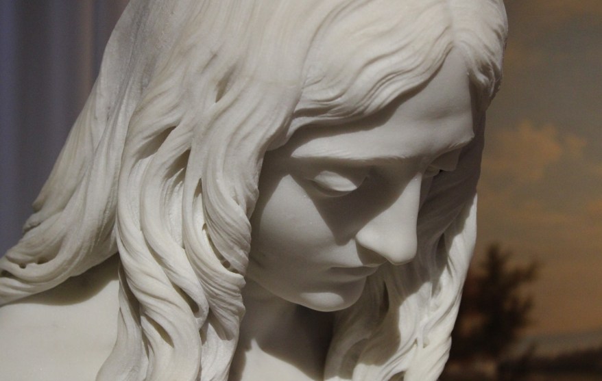 La Scultura del giorno: Eva dopo il peccato di&nbsp;Fraccaroli