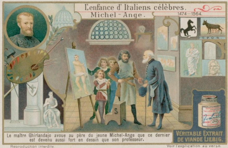 Michelangelo 550: Domenico Ghirlandaio che osserva il mio&nbsp;lavoro