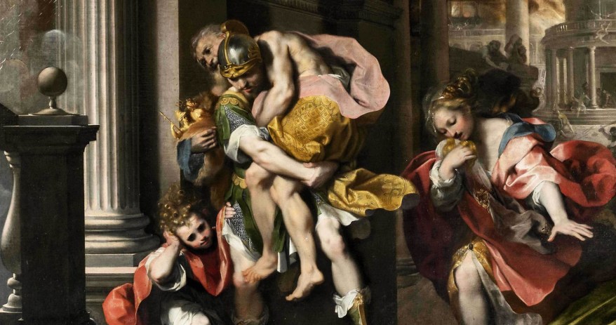 La Fuga di Enea da Troia del&nbsp;Barocci