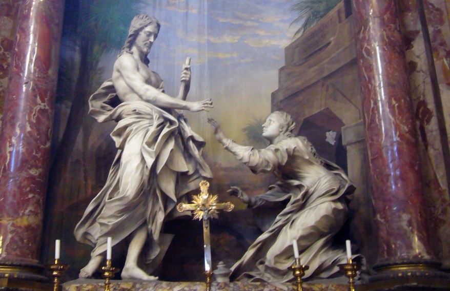 La scultura del giorno: il Noli me Tangere di Antonio&nbsp;Raggi