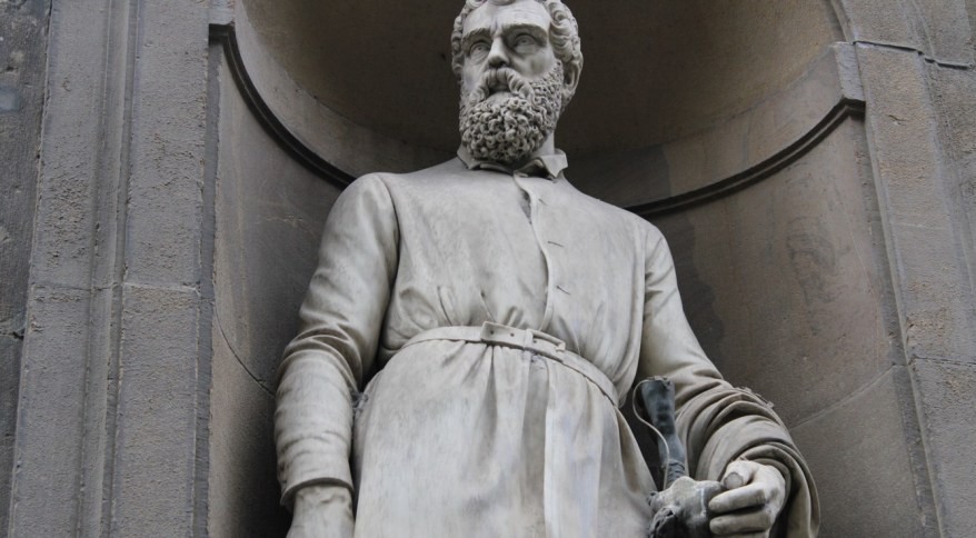 Il Cellini del Cambi nella Loggia degli&nbsp;Uffizi