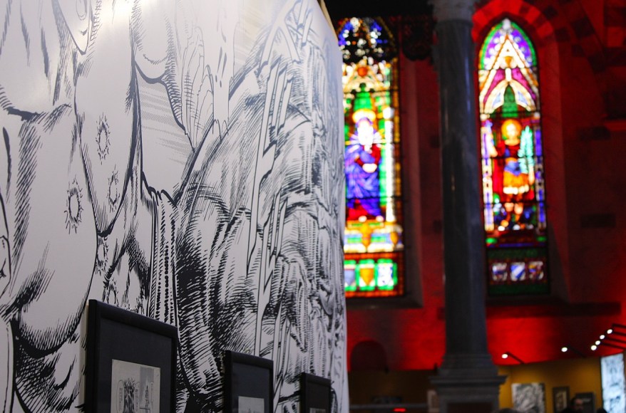 Tetsuo Hara in mostra a Lucca Comics & Games 2025 con il Bandinelli