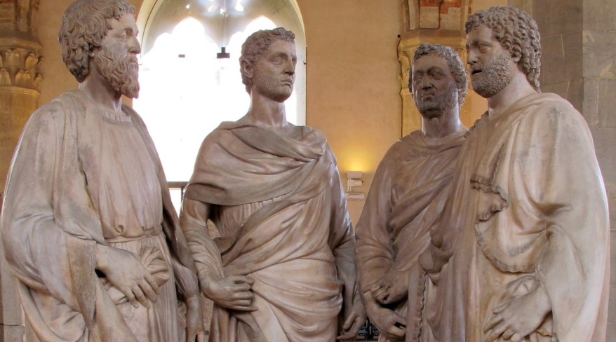 8 novembre: i Quattro Santi Coronati di Nanni di Banco