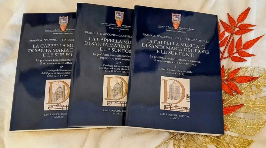 La cappella musicale di Santa Maria del Fiore e le sue fonti in un libro