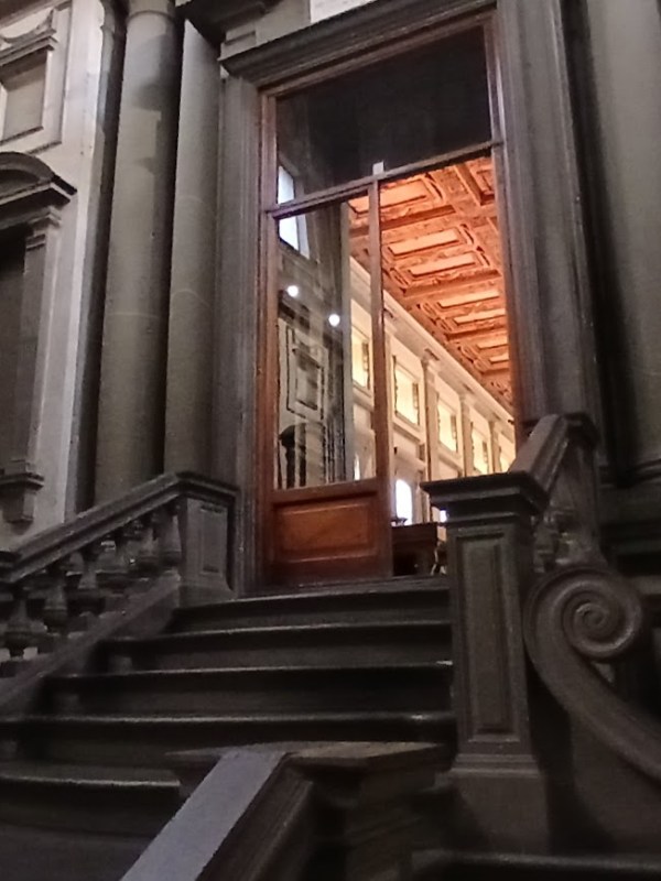 La scala impossibile della Biblioteca Medicea&nbsp;Laurenziana
