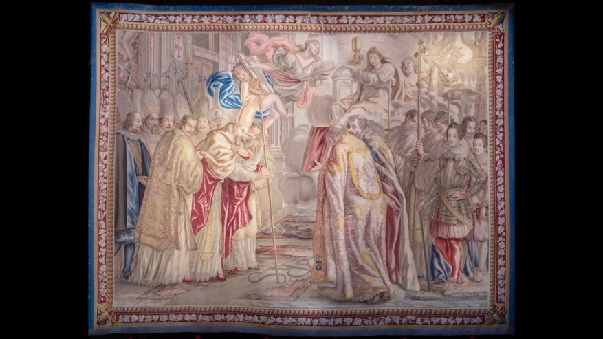 Ai Musei Vaticani i fasti barocchi di Urbano VIII: in mostra gli arazzi della manifattura Barberini