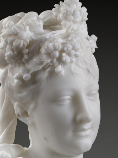 La Primavera di Albert-Ernest Carrier-Belleuse e il marmo che sboccia in&nbsp;fiori