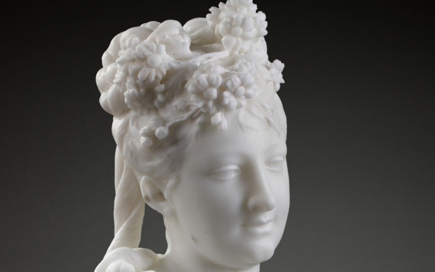 La Primavera di Albert-Ernest Carrier-Belleuse e il marmo che sboccia in&nbsp;fiori