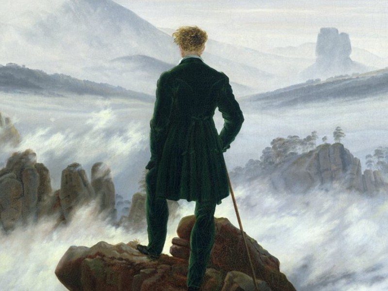 Il Viandante sul Mare di Nebbia di Caspar David Friedrich: il capolavoro romantico che guarda dentro&nbsp;l’anima