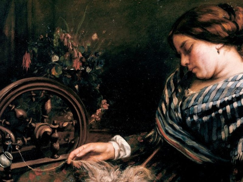 La filatrice addormentata di Courbet che racconta stanchezza e dignità della vita&nbsp;quotidiana