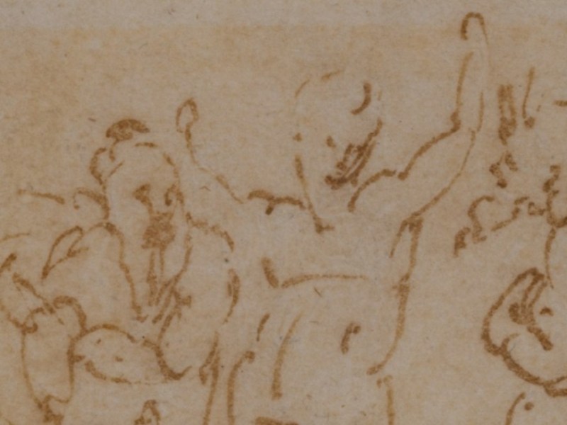 Un disegno enigmatico: tre figure virili e&nbsp;un’intuizione