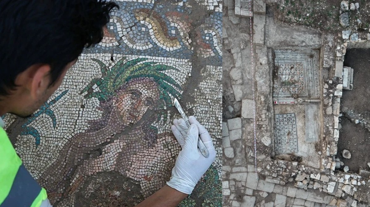 Riemerge dopo 1.800 anni il volto del dio del fiume: scoperta eccezionale in&nbsp;Turchia