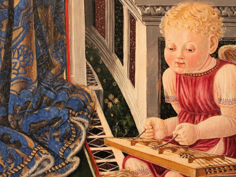 Tra liuti, arpe e angeli: il dipinto rinascimentale che sembra far sentire la&nbsp;musica