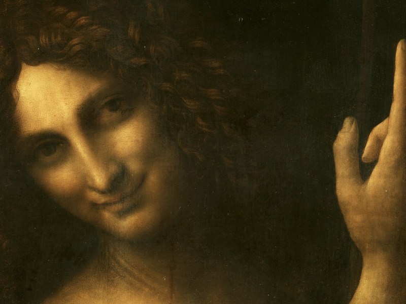 24 giugno, San Giovanni Battista: il capolavoro di Leonardo da&nbsp;Vinci