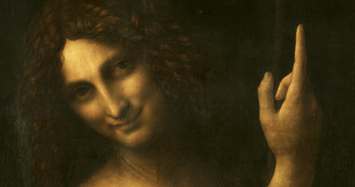 24 giugno, San Giovanni Battista: il capolavoro di Leonardo da&nbsp;Vinci