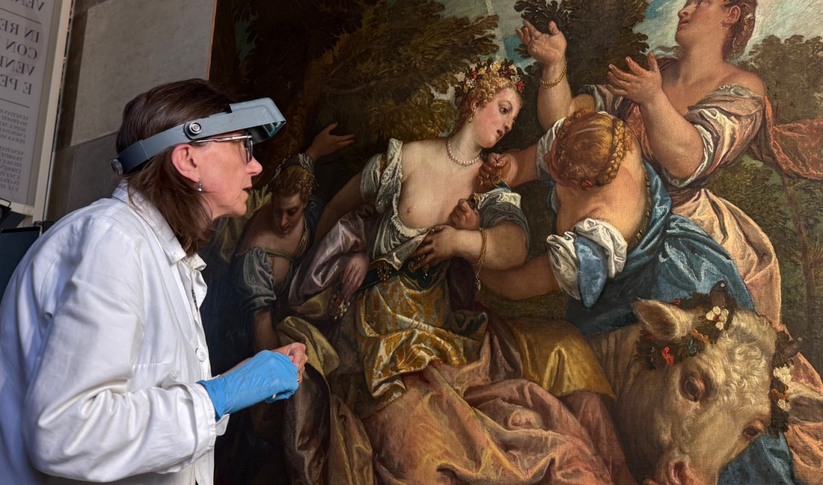 Dentro il restauro del Ratto d’Europa, capolavoro di Paolo&nbsp;Veronese