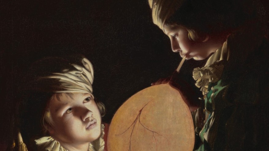 Due ragazzi, una candela e una vescica di maiale: il curioso dipinto di Joseph Wright of Derby