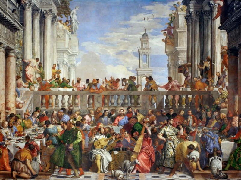 Napoleone rubò le Nozze di Cana del Veronese: il dettaglio del&nbsp;gatto