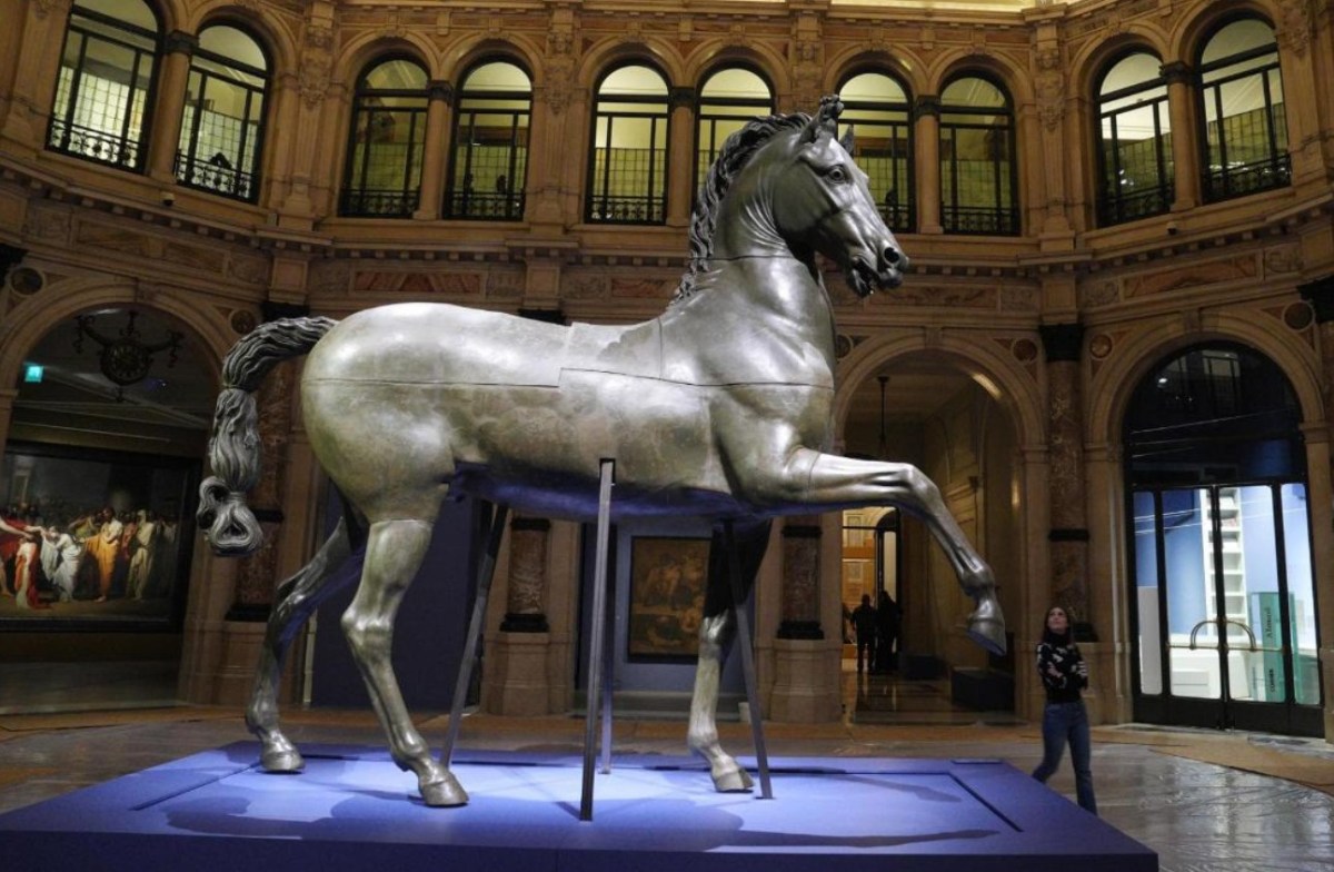 Il Cavallo colossale di Canova torna a casa in 10 casse: ecco quando si potrà&nbsp;ammirare
