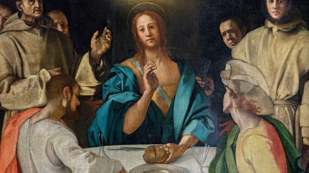 Cena in Emmaus di Pontormo: il pane, il gatto e il cane alle Scuderie del&nbsp;Quirinale