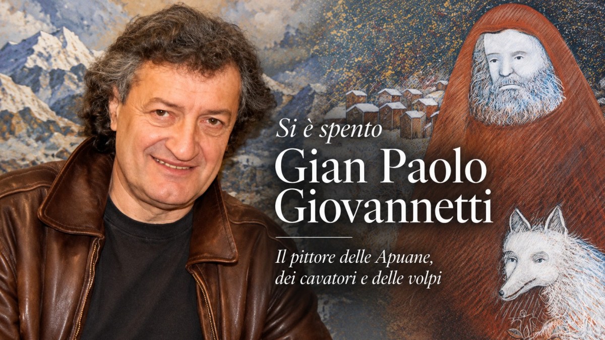 Si è spento Gian Paolo Giovannetti, il pittore delle Apuane, dei cavatori e delle&nbsp;volpi